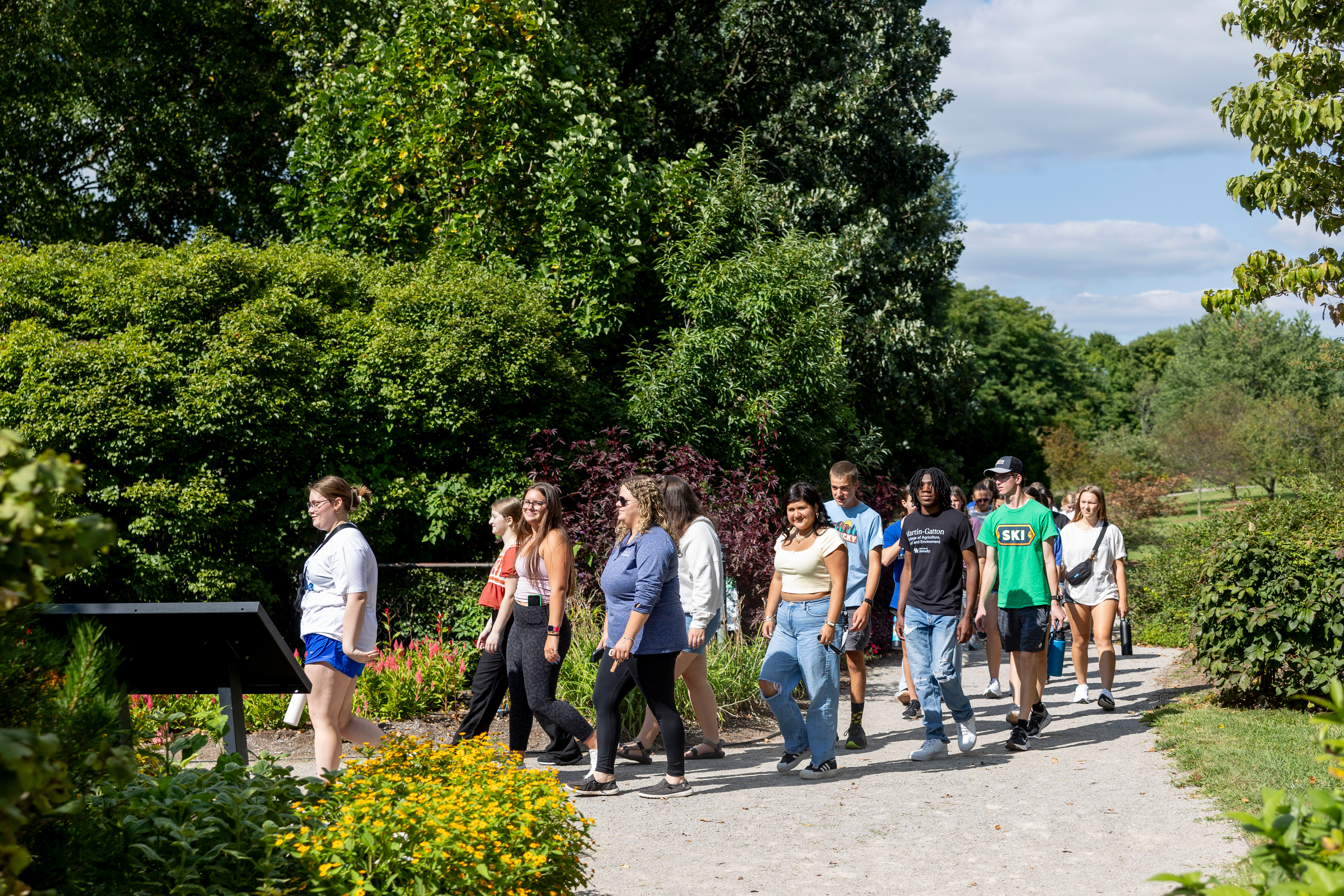 arboretum walking