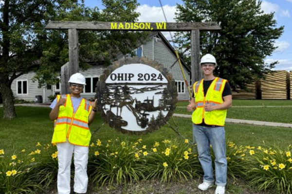 MPH student Amara Danturthi works to enhance workplace safety during internship