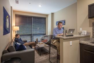 student in lexington, professional student living