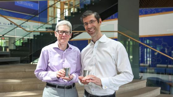 outstanding teachers with award