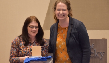 Jannell McConnell Parsons, recipient of the 1st Place award for UKGTL!, Spring 2019.